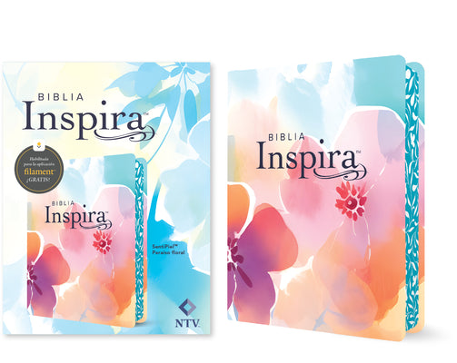 Cover Image for Biblia Inspira Ntv Con Filament (Sentipiel, Paraíso Floral) -- Tyndale, Imitation Leather