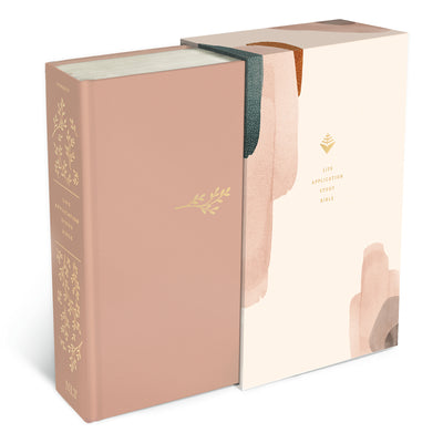 NLT Life Application Study Bible, Third Edition (Hardcover Cloth, Soft Pink, Red Letter) -- New Living Translation, Hardcover