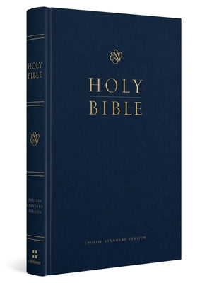 Cover Image for ESV Church Bible, Large Print (Hardcover, Blue) -- Esv Bibles, Hardcover