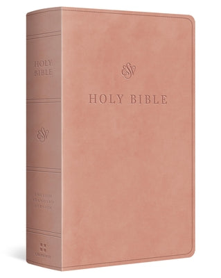 Cover Image for ESV Large Print Personal Size Bible, Red Letter (Trutone, Blush Rose) -- Esv Bibles, Imitation Leather