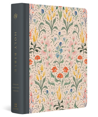 Cover Image for ESV Single Column Journaling Bible, Artist Series, Red Letter (Cloth Over Board, Lulie Wallace, in Bloom) -- Lulie Wallace, Hardcover