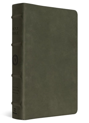 Cover Image for ESV Heirloom Bible, Veritas: Single Column Edition (Cowhide, Tuscan Green) -- Esv Bibles, Leather