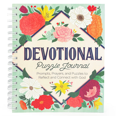 Cover Image for Devotional Puzzle Journal -- Clairice Gifford, Spiral
