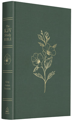 Cover Image for The KJV Study Bible [Sage Bouquet] -- Barbour Bibles, Hardcover