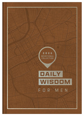 Cover Image for Daily Wisdom for Men 2026 Devotional Collection -- Compiled by Barbour Staff, Hardcover