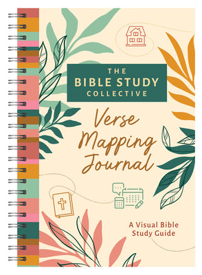 Cover Image for Bible Study Collective: Verse Mapping Journal: A Visual Bible Study Guide -- Compiled by Barbour Staff, Spiral