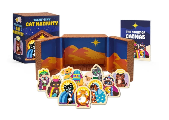 Cover Image for Teeny-Tiny Cat Nativity -- Sam Stall, Paperback